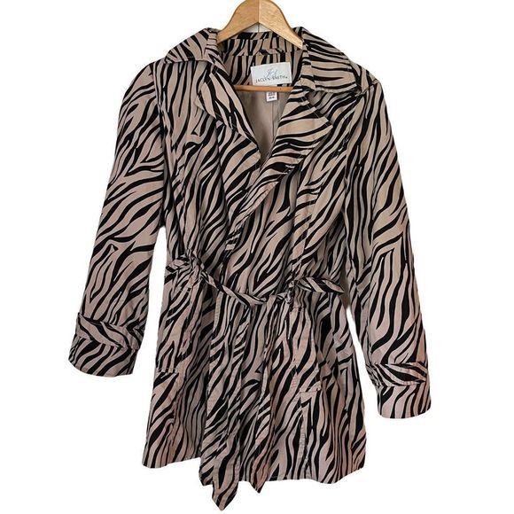 Jaclyn Smith Jackets & Blazers - JACLYN SMITH TRENCHCOAT
